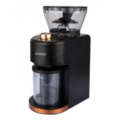مطحنة حبوب القهوة 200 واط RE-2-089 أسود