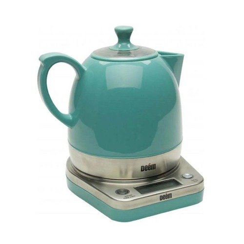 ماكينة صنع الشاي الكهربائية الكرك AD-EPKT-1012A تركواز