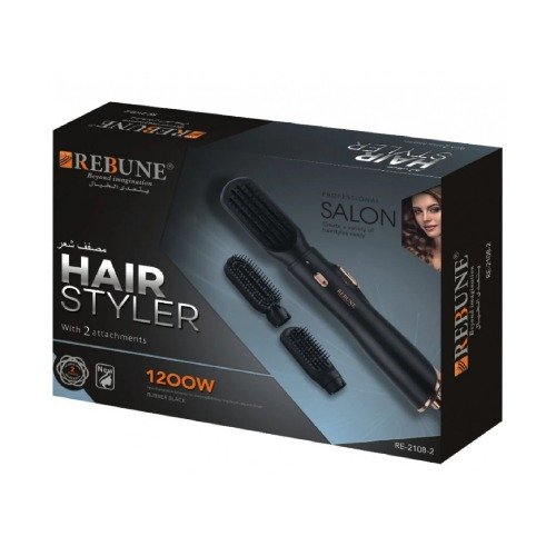 استشوار ريبون 1200 واط - قطعتين - RE-2108-2